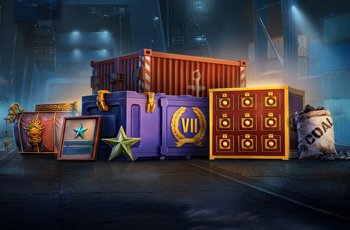 Premium Ship Vii And Other Containers In Sequential Bundles World Of