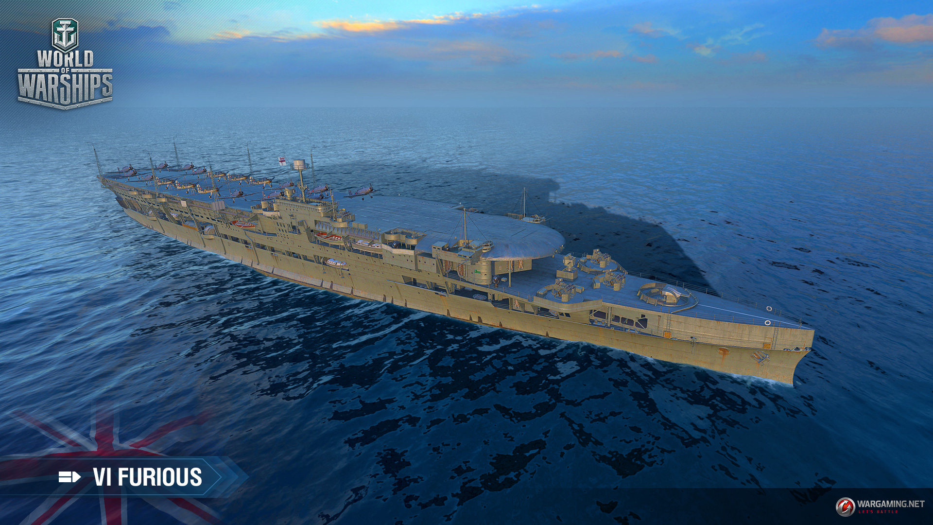 アップデート 0.8.1: イギリスの飛行中隊 | World of Warships