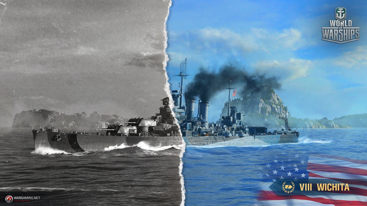 Wichita 好戦的な巡洋艦 World Of Warships