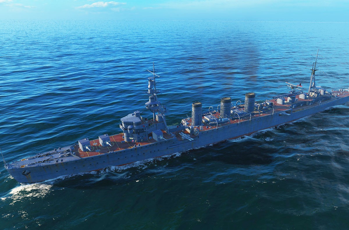 日本帝國海軍經典 球磨號 World Of Warships