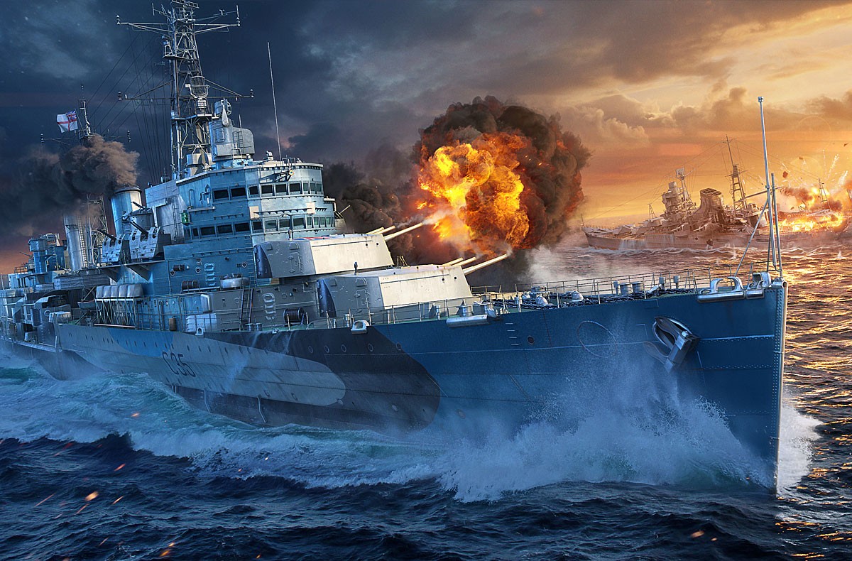 プレミアムショップ イギリス巡洋艦 Belfast ベルファスト World Of Warships