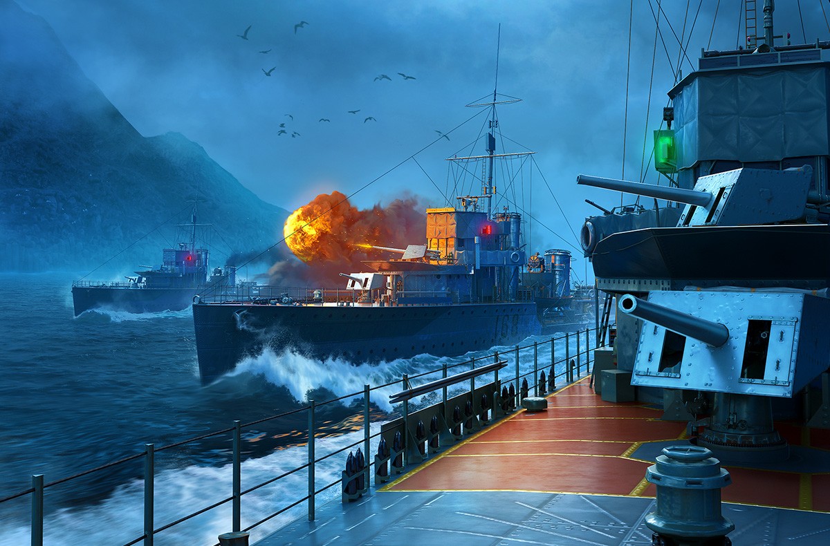 Моды для кораблей world of warships. Эсминцы варшипс. Эсминцы в World of Warships. Эсминец вампир World of Warships. World of Warships вампир 2.