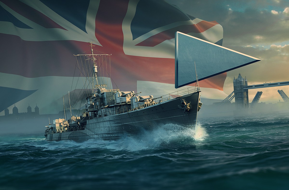 イギリス駆逐艦: 歴史的観点 | World of Warships