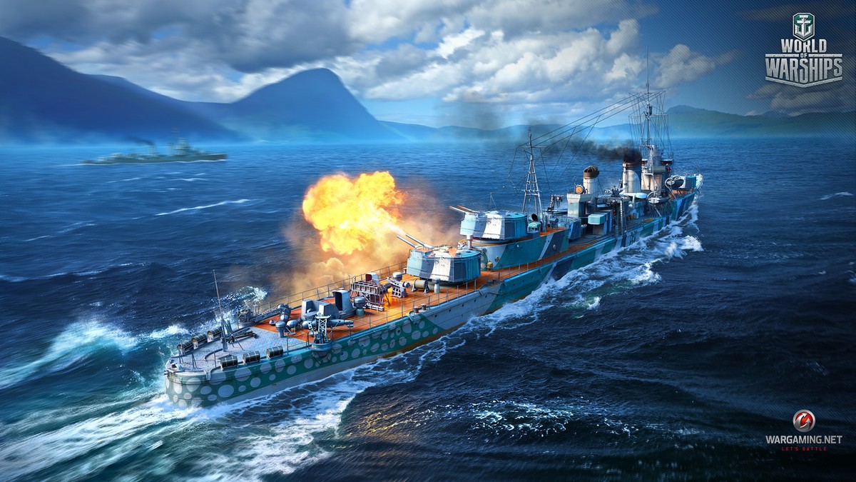 年末年始のデコレーション World Of Warships 壁紙 World Of Warships