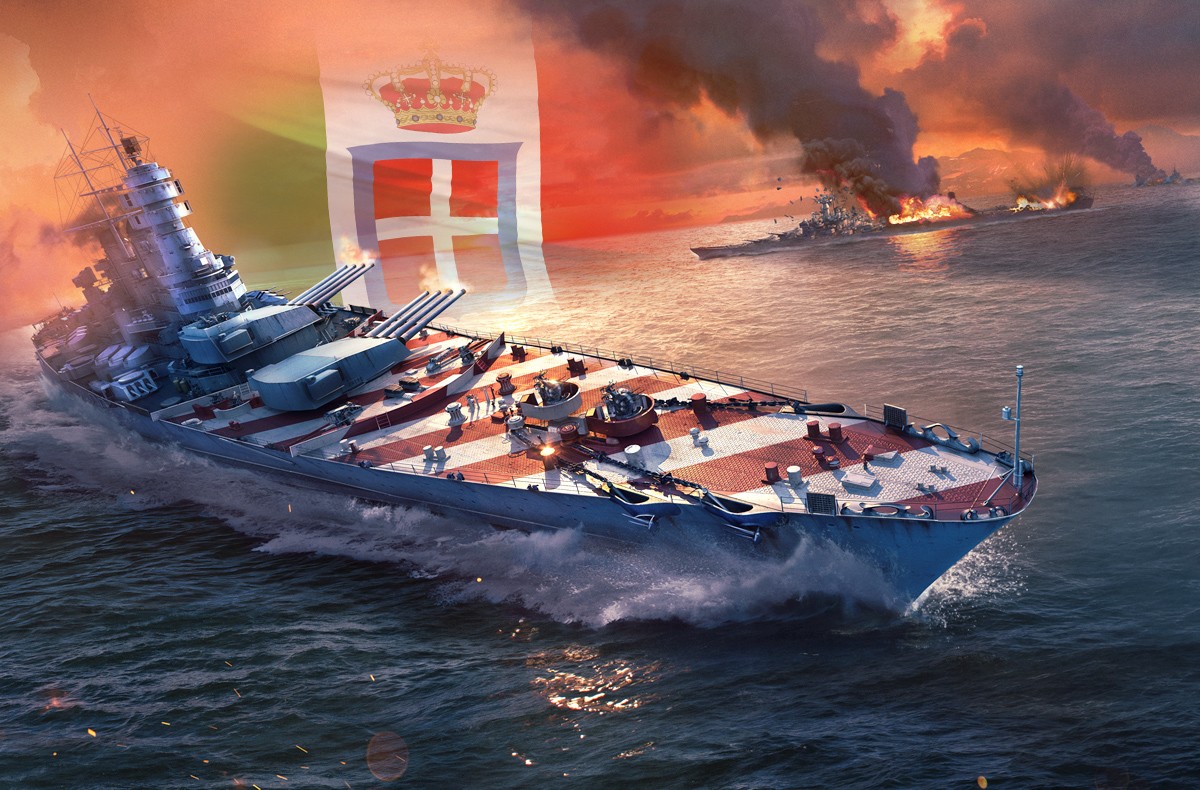 イタリア戦艦ブランチレビュー World Of Warships
