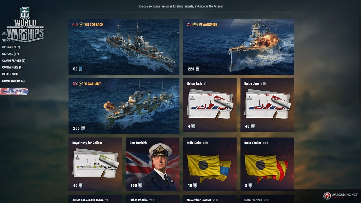 アップデート 0 7 9 Royal Navy 9 26 更新 World Of Warships