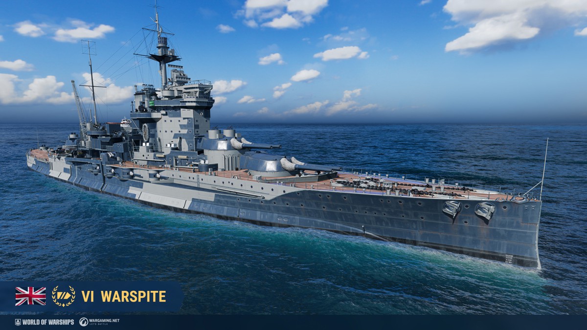 조선소: Warspite | World Of Warships