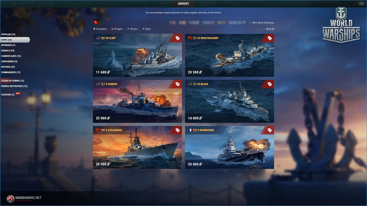 world of warships doubloons into free experience