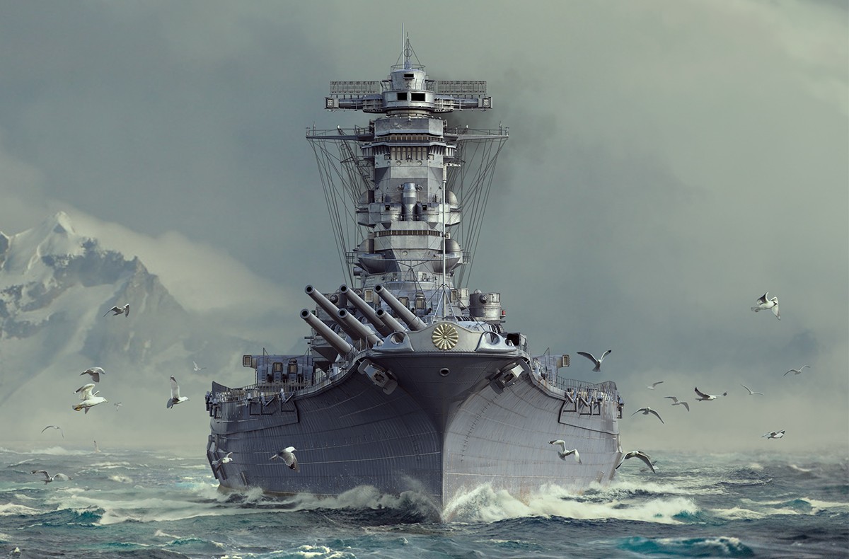 world of warships how much credits does musashi make