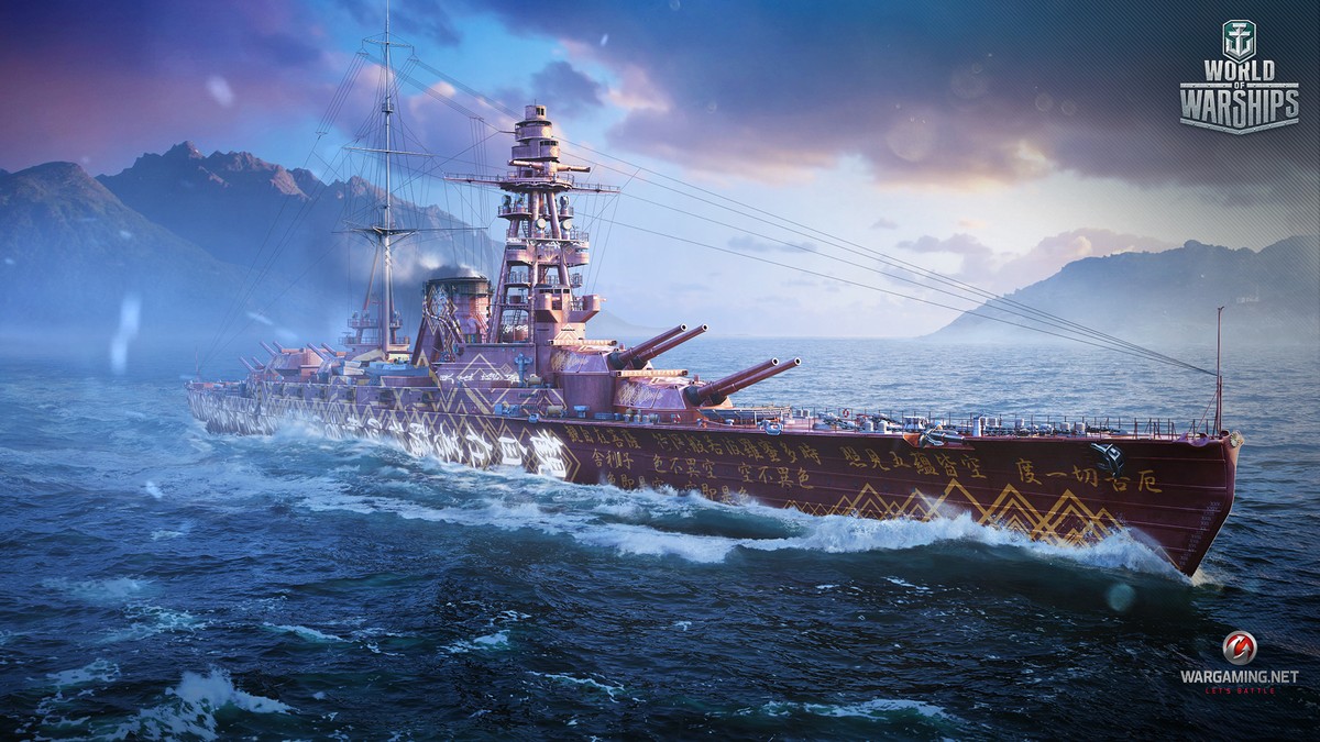 新年裝飾 戰艦世界 桌布 World Of Warships