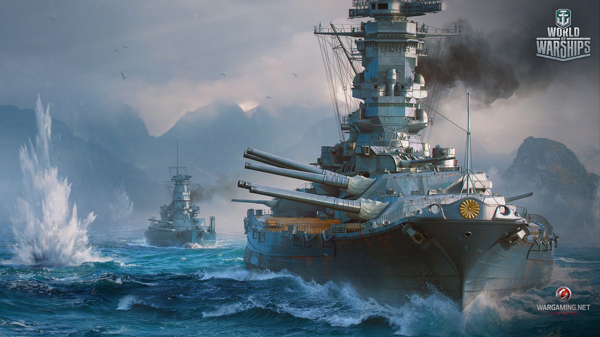 年末年始のデコレーション World Of Warships 壁紙 World Of Warships